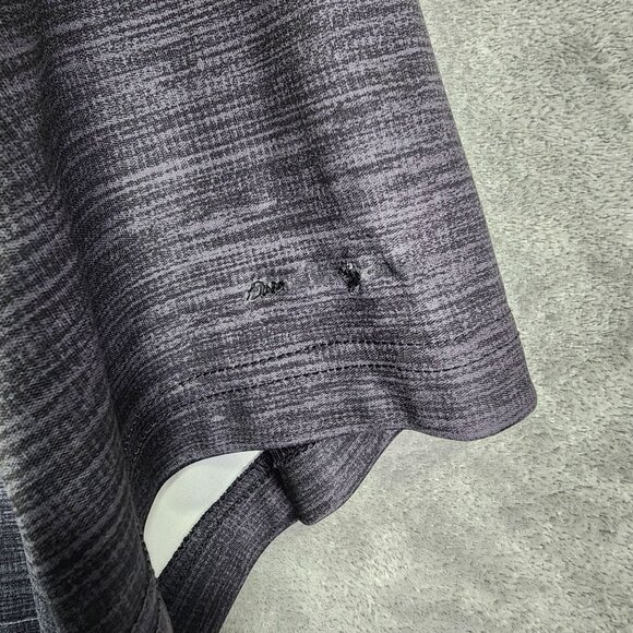Men's Ben Hogan Performance Polo Shirt Gray Gradient 100% Polyester Size 2XL - Picture 3 of 10